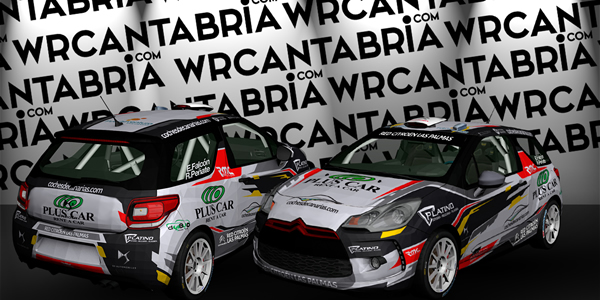 Emma Falcón en el Rally Sierra Morena