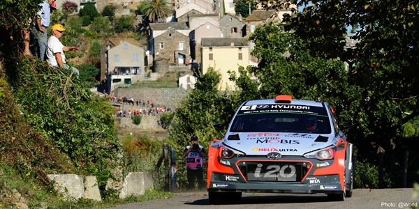 Dani Sordo, a por un buen resultado en Córcega