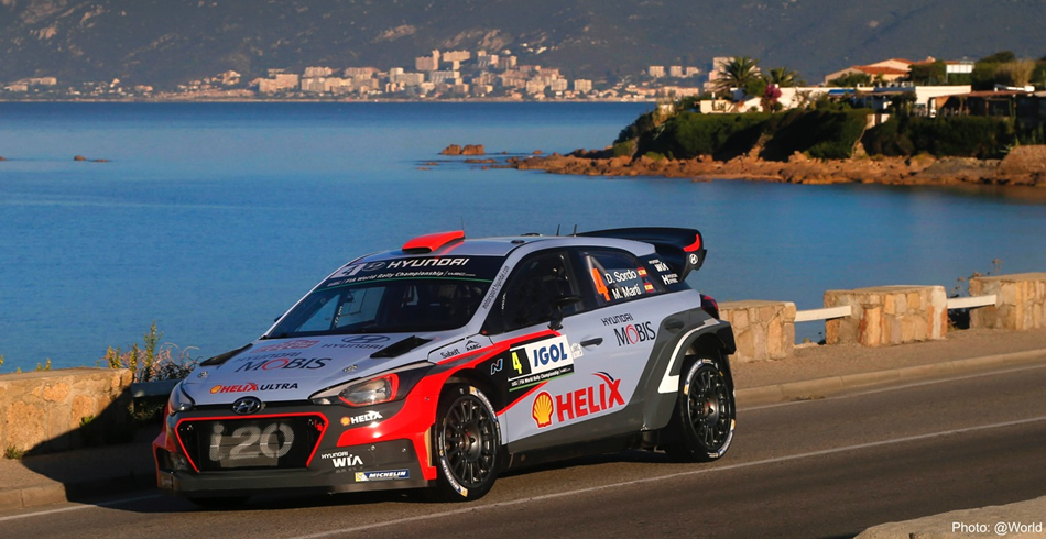 Dani Sordo, a por un buen resultado en Córcega