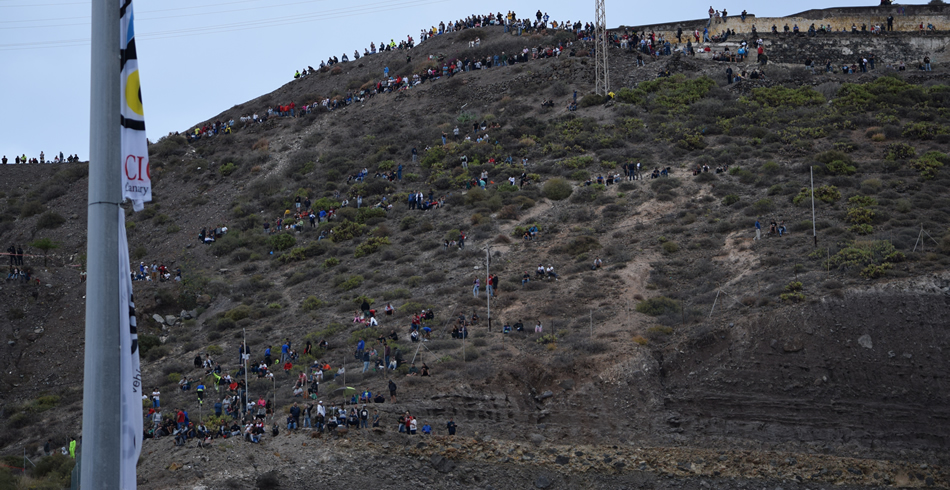 Panoramica de una de las zonas del tramo espectáculo