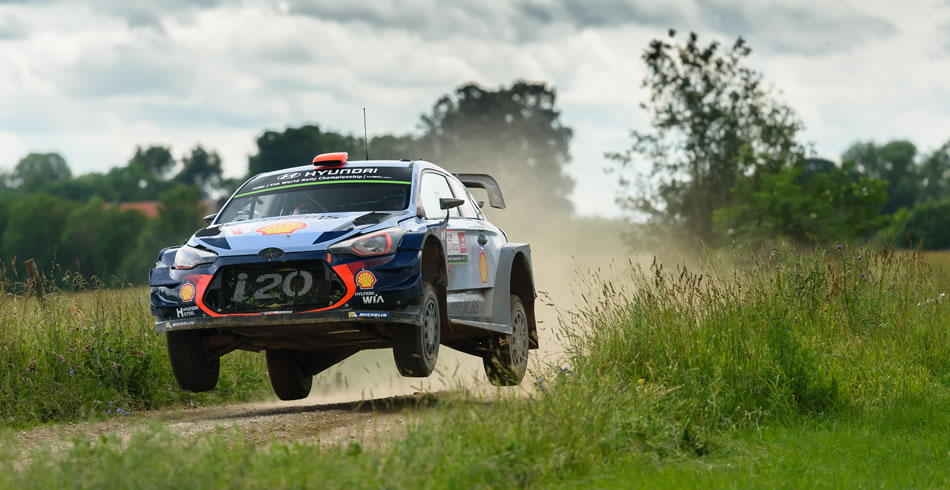 Dani Sordo acabo cuarto en Polonia
