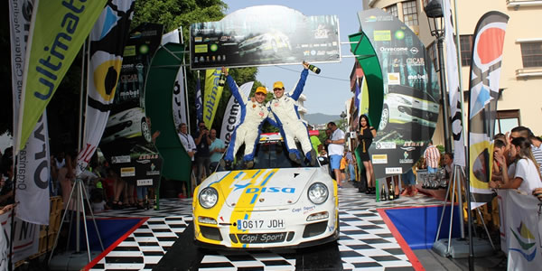 Enrique Cruz gana en el Rallye Senderos de La Palma Enrique Cruz gana en el Rallye Senderos de La Palma