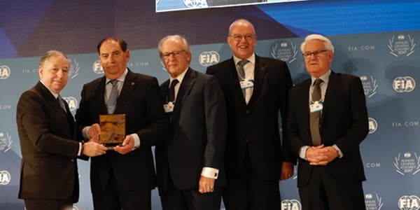 Carlos Gracia Vicepresidente de Honor de la FIA