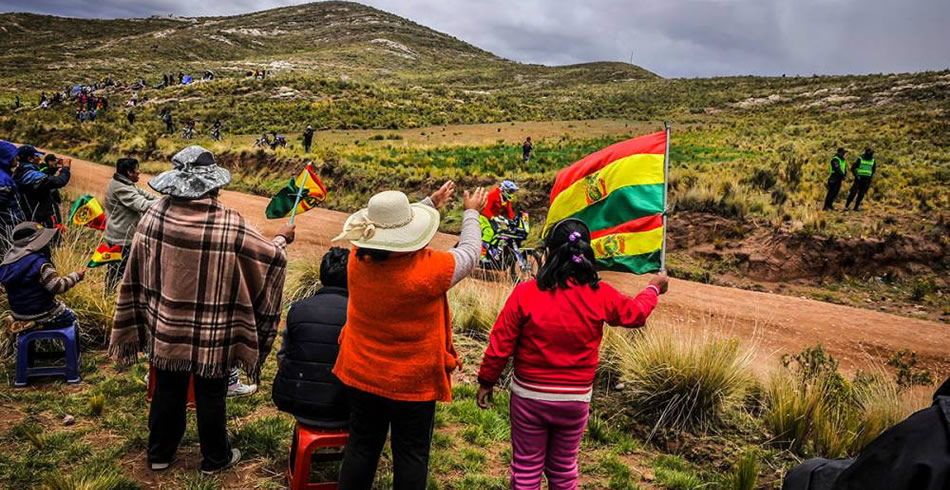 Cambio de decorado en el antiplano boliviano