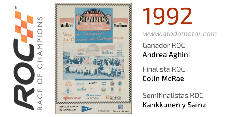 Race Of Champions 1992 - Carrera de Campeones 1992