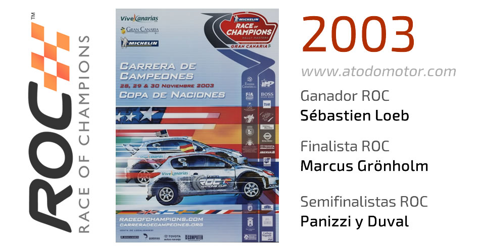 Race Of Champions 2003 - Carrera de Campeones 2003