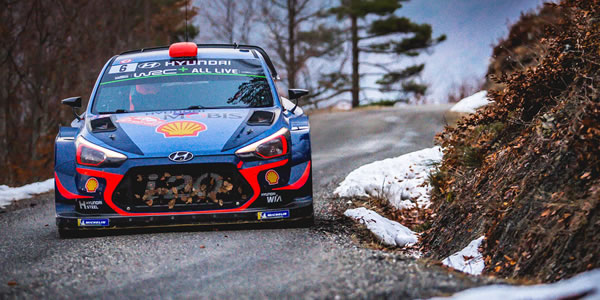 Dani Sordo y Carlos del Barrio en Montecarlo
