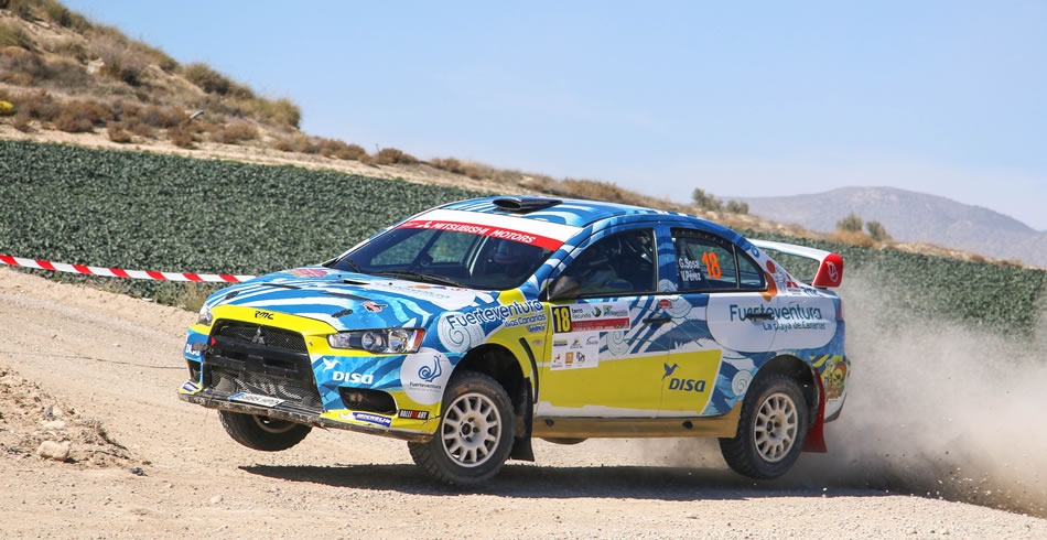 Gustavo Sosa y Víctor Pérez en Lorca. Foto: Nacho Villarín