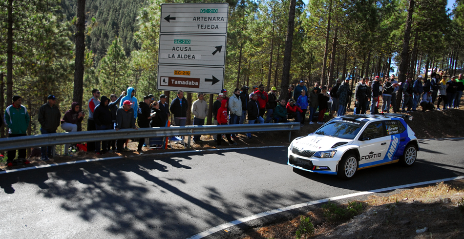 Artenara, con el Rally Islas Canarias
