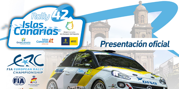 Presentado el Rally Islas Canarias ERC 2018 Presentado el Rally Islas Canarias ERC 2018
