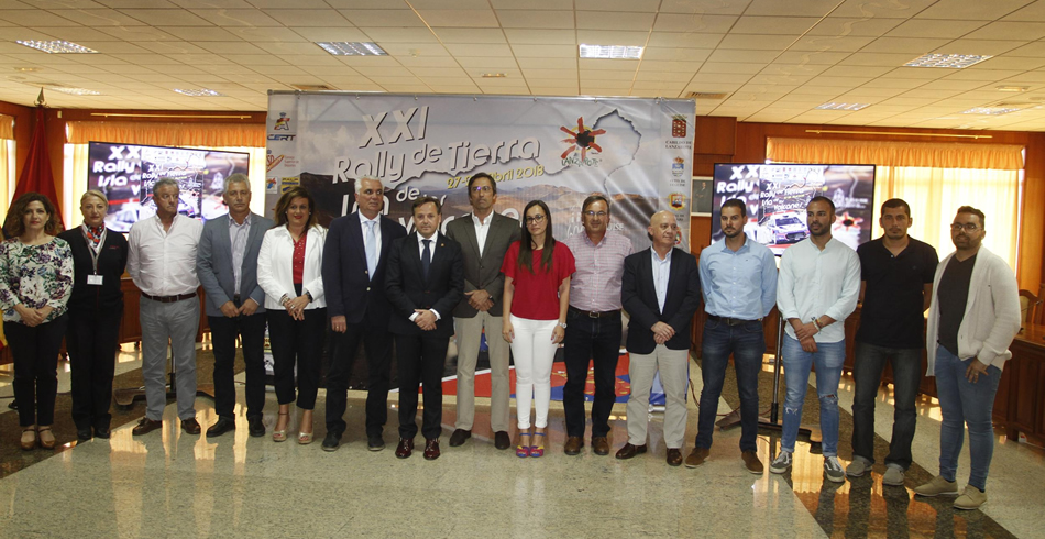 Presentado el Rally de Tierra Isla de los Volcanes