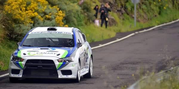 Miguel Cabral, vencedor del Rally Sprint Artenara. Foto: Burbugrafía