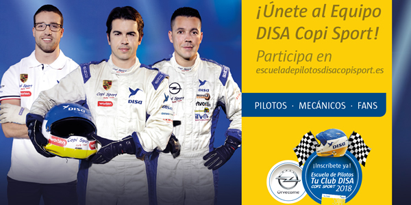 Campaña Escuela de Pilotos Tu Club DISA Copi Sport