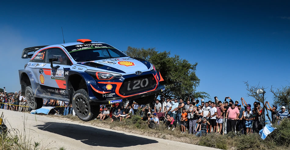 Podio de Dani Sordo en el Rally de Argentina WRC 2018