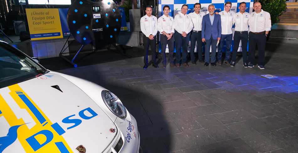 DISA Copi Sport se presentó en el Rallye Islas Canarias