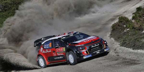 Kris Meeke y Paul Nagle en el Rally de Portugal