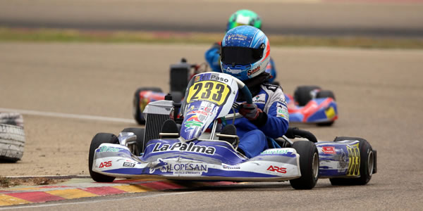 Santi Concepción Jr. contento en el Nacional Rotax