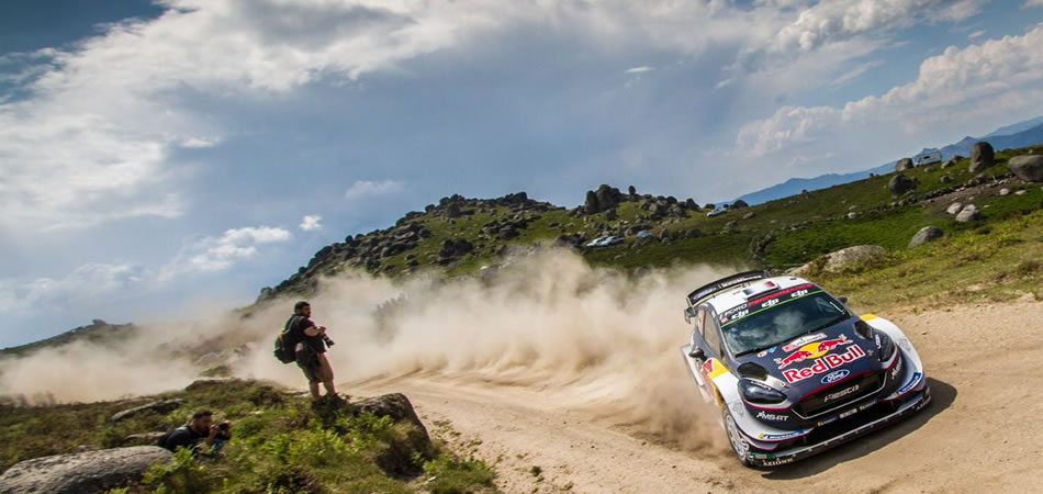 Sebastien Ogier en el pasado Rally de Portugal
