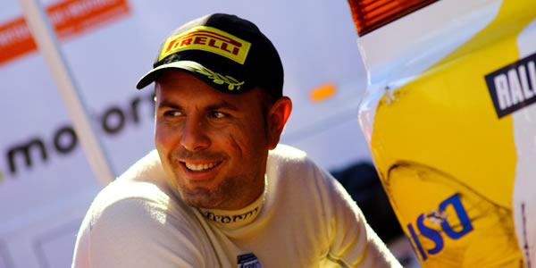 Gustavo Sosa en Arico con el Ford Fiesta R5+