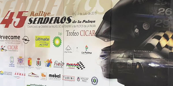Rally Senderos de La Palma, todo listo
