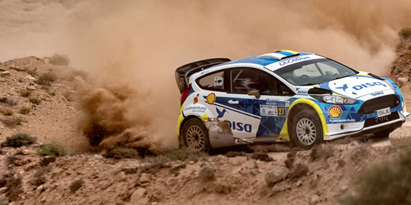 Gustavo Sosa con MRT Rally Team en Los Caracolitos