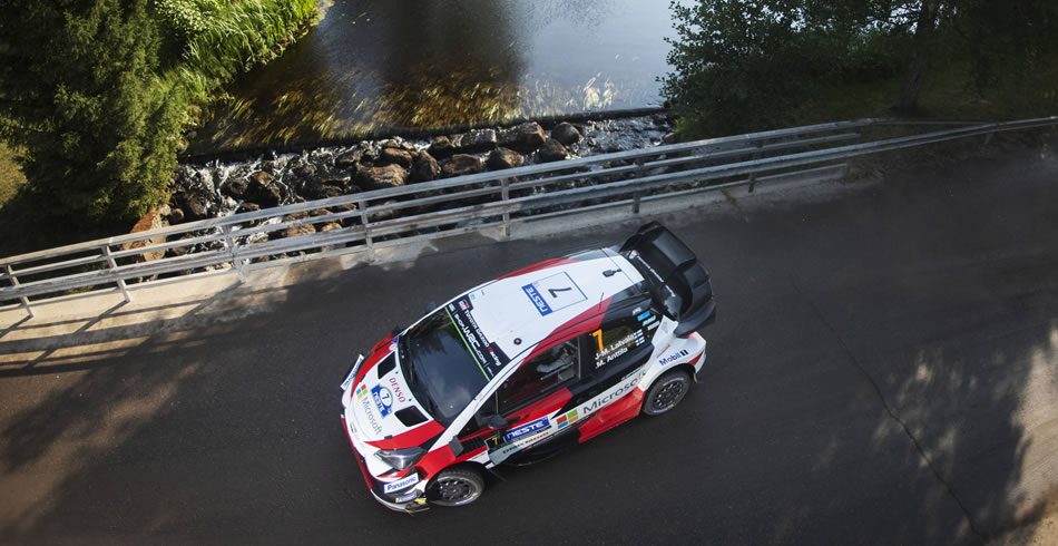 Jari-Matti Latvala finalizaba tercero
