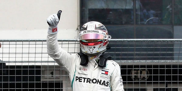 Victoria del inglés por delante de Vettel Victoria del inglés por delante de Vettel