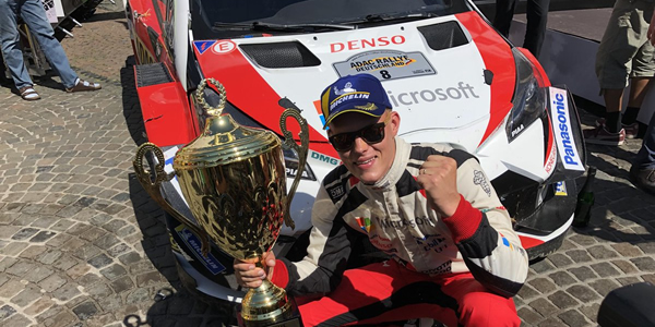 Ott Tanak gana el Rallye de Alemania