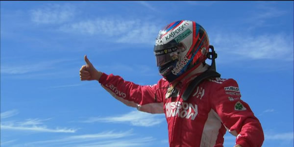 Raikkonen gana en el G.P. de Estados Unidos