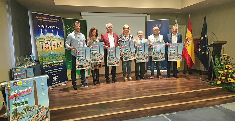 Presentado el 45º Rallye de Maspalomas
