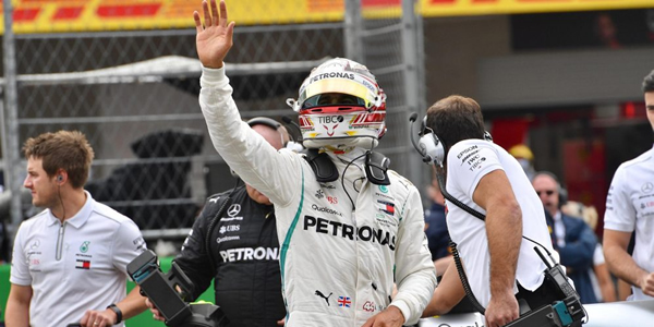 Lewis Hamilton, pentacampeon del mundo de F1