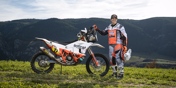 Laia Sanz estará en el Dakar tras una enfermedad