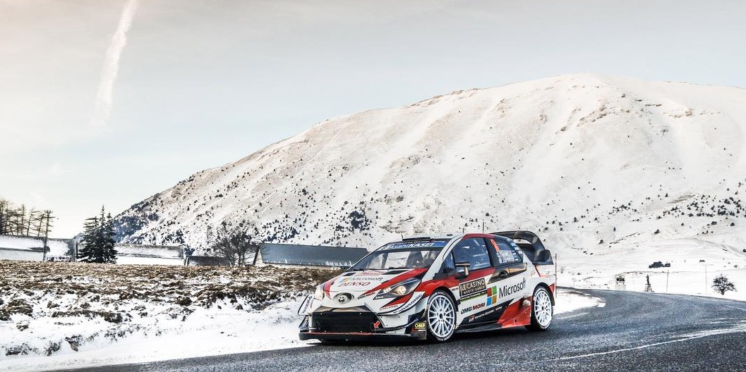 Gran actuación de Ott Tänak, tercero