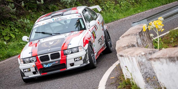 Cristian Alemán con el BMW M3 Cristian Alemán con el BMW M3