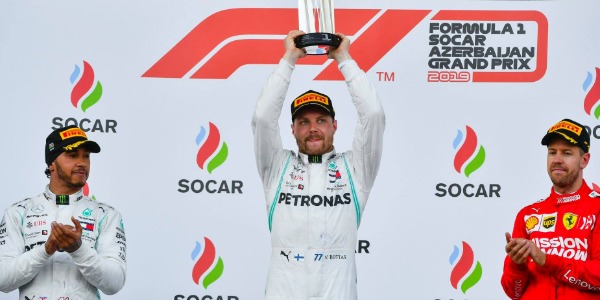 Valtteri Bottas gana el Gran Premio de Azerbaiyán