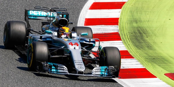 Victoria de Hamilton en el Gran Premio de España