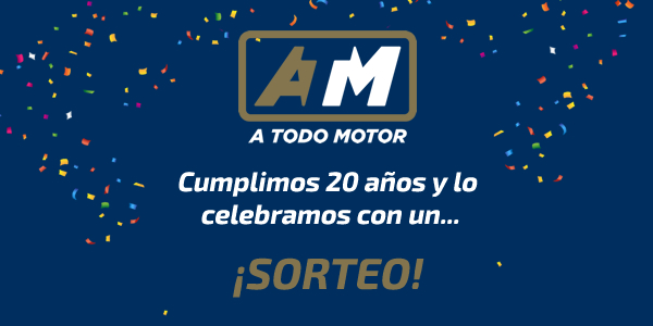 ¡A Todo Motor cumple 20 años y lo celebramos con un sorteo!