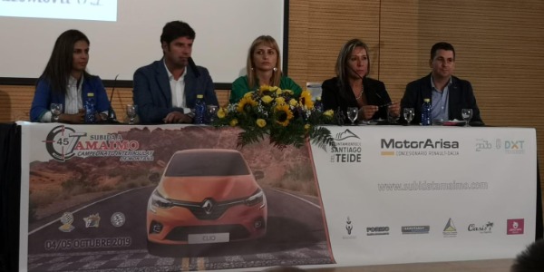 Momento de la presentación