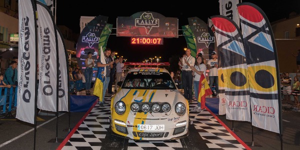 Salida del 45 Rallye La Palma Isla Bonita