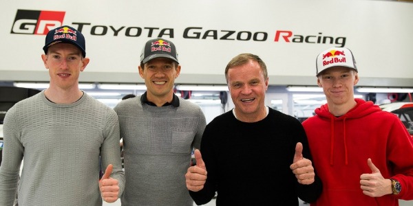 Ogier, Evans y Rovanpera con Toyota para el WRC 2020