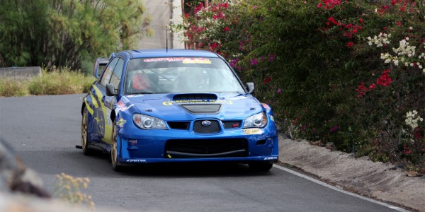 Victoria de Félix Brito en el Rally Sprint Santiago del Teide 2019