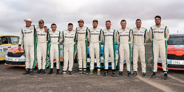 Campeonato para Sosa - Camacho en la III Copa Skoda Fabia