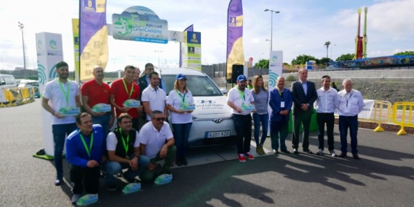 Victoria de Txema Foronda - Pilar Rodas en el I Eco Rallye Gran Canaria