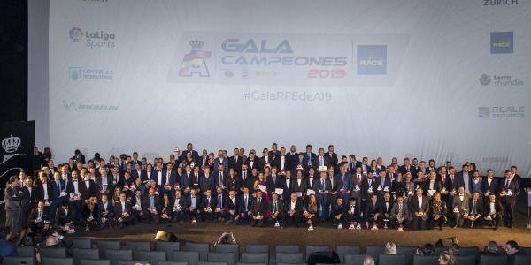 Celebrada la Gala de Campeones RFEdeA 2019