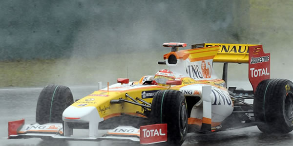 Alonso sólo pudo ser noveno