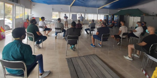 Momento de la reunión