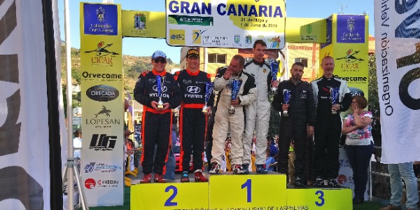 Podio final pasada edición