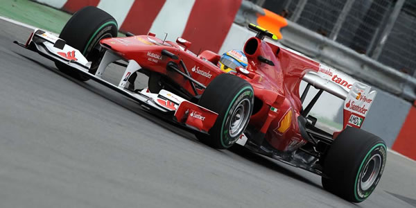 Fernando Alonso en el GP de Canadá 2010