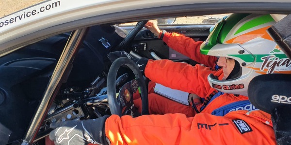Juan Carlos Quintana finaliza tercero en el Tramo de Tierra Daroca