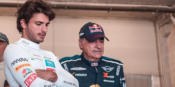 Carlos Sainz Jr. y Carlos Sainz Sr.